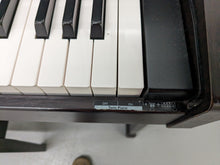 Load image into Gallery viewer, Roland HP201 digital piano and stool in dark rosewood finish stock number 24117