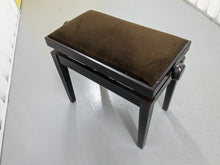 Load image into Gallery viewer, Roland HP201 digital piano and stool in dark rosewood finish stock number 24117