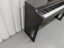 Load image into Gallery viewer, Roland HP201 digital piano and stool in dark rosewood finish stock number 24117
