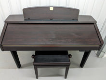 Load image into Gallery viewer, Yamaha Clavinova CVP-208 in rosewood with matching stool stock nr 24112