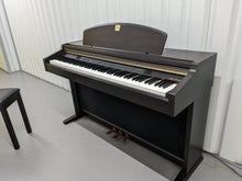 Load image into Gallery viewer, Yamaha Clavinova CLP-950 Digital Piano and stool in dark rosewood stock nr 24110