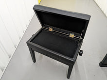 Load image into Gallery viewer, Roland HP307 Digital Piano and stool in glossy polished black finish Stock #24114