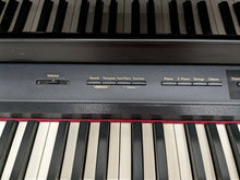 Load image into Gallery viewer, Roland HP307 Digital Piano and stool in glossy polished black finish Stock #24114