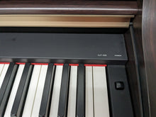 Load image into Gallery viewer, Yamaha Clavinova CLP-330 Digital Piano and stool in dark rosewood stock #24116