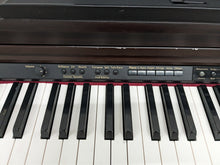 Load image into Gallery viewer, Roland HP203 digital piano and stool in dark rosewood finish stock number 24075