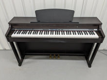 Load image into Gallery viewer, Roland HP203 digital piano and stool in dark rosewood finish stock number 24075