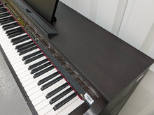 Load image into Gallery viewer, Roland HP203 digital piano and stool in dark rosewood finish stock number 24075