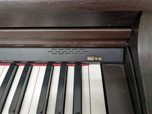 Load image into Gallery viewer, Roland HP203 digital piano and stool in dark rosewood finish stock number 24077