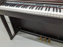 Load image into Gallery viewer, Roland HP203 digital piano and stool in dark rosewood finish stock number 24077