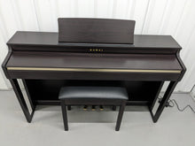 Load image into Gallery viewer, Kawai CN27 digital piano and stool in rosewood finish stock number 24122