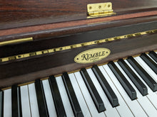 Load image into Gallery viewer, Kemble Student upright acoustic piano in mahogany finish with stool stock #24118