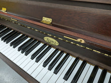 Load image into Gallery viewer, Kemble Student upright acoustic piano in mahogany finish with stool stock #24118