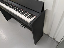 Load image into Gallery viewer, Roland F-110 compact slim size Digital Piano in black stock # 24126
