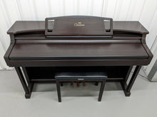 Load image into Gallery viewer, Yamaha Clavinova CLP-811 Digital Piano and stool in dark rosewood stock no 24560