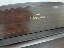 Load image into Gallery viewer, Yamaha Clavinova CLP-811 Digital Piano and stool in dark rosewood stock no 24560
