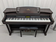 Load image into Gallery viewer, Yamaha Clavinova CLP-811 Digital Piano and stool in dark rosewood stock no 24560