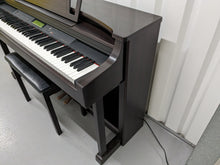 Load image into Gallery viewer, Yamaha Clavinova CLP-811 Digital Piano and stool in dark rosewood stock no 24560