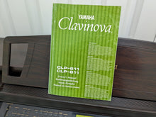 Load image into Gallery viewer, Yamaha Clavinova CLP-811 Digital Piano and stool in dark rosewood stock no 24560