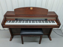 Load image into Gallery viewer, Yamaha Clavinova CLP-950 Digital Piano and stool in mahogany stock nr 24125