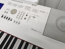 Load image into Gallery viewer, Yamaha DGX-650 white portable grand piano keyboard +stand +3 pedals stock #24124