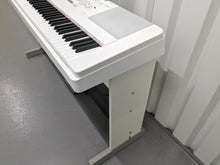 Load image into Gallery viewer, Yamaha DGX-650 white portable grand piano keyboard +stand +3 pedals stock #24124