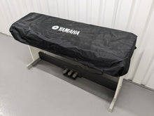 Load image into Gallery viewer, Yamaha DGX-650 white portable grand piano keyboard +stand +3 pedals stock #24124