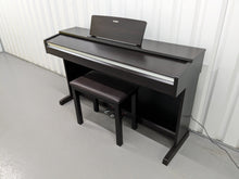 Load image into Gallery viewer, Yamaha Arius YDP-142 Digital Piano and stool rosewood finish. Stock number 24132