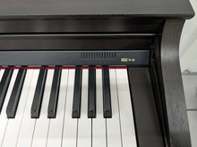 Load image into Gallery viewer, Roland HP302 digital piano and stool in dark rosewood finish stock number 24142