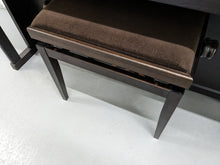 Load image into Gallery viewer, Roland HP302 digital piano and stool in dark rosewood finish stock number 24142