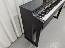 Load image into Gallery viewer, Roland HP302 digital piano and stool in dark rosewood finish stock number 24142