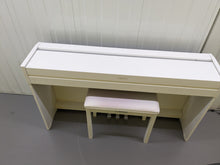 Load image into Gallery viewer, Yamaha Arius YDP-S51 white Digital Piano Slimline space saver stock number 24144