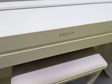 Load image into Gallery viewer, Yamaha Arius YDP-S51 white Digital Piano Slimline space saver stock number 24144