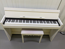 Load image into Gallery viewer, Yamaha Arius YDP-S51 white Digital Piano Slimline space saver stock number 24144