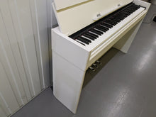 Load image into Gallery viewer, Yamaha Arius YDP-S51 white Digital Piano Slimline space saver stock number 24144