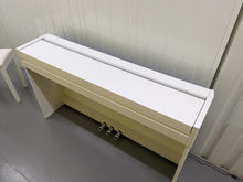 Load image into Gallery viewer, Yamaha Arius YDP-S51 white Digital Piano Slimline space saver stock number 24144
