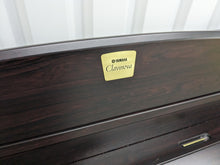 Load image into Gallery viewer, Yamaha Clavinova CLP-340 Digital Piano and stool in dark rosewood stock # 24137