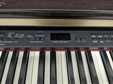 Load image into Gallery viewer, Yamaha Clavinova CLP-340 Digital Piano and stool in dark rosewood stock # 24137