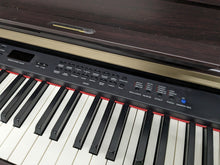 Load image into Gallery viewer, Yamaha Clavinova CLP-340 Digital Piano and stool in dark rosewood stock # 24137