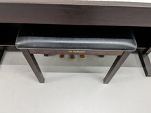 Load image into Gallery viewer, Yamaha Clavinova CLP-340 Digital Piano and stool in dark rosewood stock # 24137