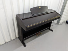 Load image into Gallery viewer, Yamaha Clavinova CLP-120 Digital Piano in dark rosewood stock #24138