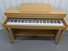 Load image into Gallery viewer, Yamaha Clavinova CLP-440 Digital Piano and stool in cherry wood stock no 24136