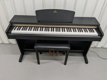 Load image into Gallery viewer, Yamaha Arius YDP-161 digital piano and stool in satin black finish stock number 24151