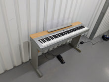 Load image into Gallery viewer, Yamaha P-140 88 Key Weighted Keys Portable piano + stand + pedal stock # 24145