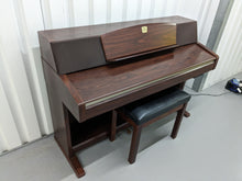 Load image into Gallery viewer, Yamaha Clavinova CLP-970 Digital Piano and stool in mahogany stock nr 25503