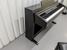 Load image into Gallery viewer, Yamaha Clavinova CLP-240 Digital Piano and stool in dark rosewood stock nr 25500