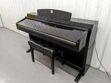 Load image into Gallery viewer, Yamaha Clavinova CLP-240PE Digital Piano polished GLOSSY BLACK stock # 24135
