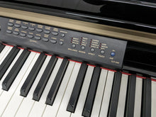 Load image into Gallery viewer, Yamaha Clavinova CLP-240PE Digital Piano polished GLOSSY BLACK stock # 24135