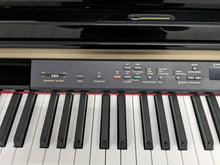 Load image into Gallery viewer, Yamaha Clavinova CLP-240PE Digital Piano polished GLOSSY BLACK stock # 24135