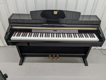 Load image into Gallery viewer, Yamaha Clavinova CLP-240PE Digital Piano polished GLOSSY BLACK stock # 24135