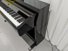 Load image into Gallery viewer, Yamaha Clavinova CLP-240PE Digital Piano polished GLOSSY BLACK stock # 24135